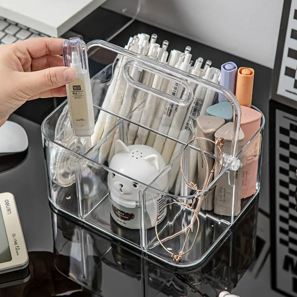 Portable Travel Makeup Organizer – Stylish Cosmetic & Beauty Storage Case